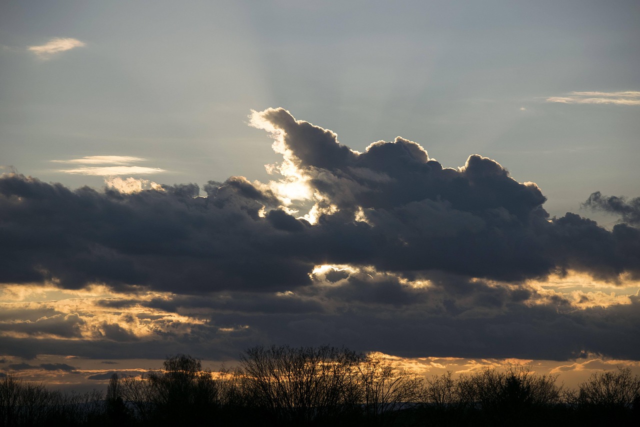 Debesys, Dangus, Cloudscape, Atmosfera, Dangaus Debesys, Saulės Šviesa, Aplinka, Purus, Pavasaris, Debesuota