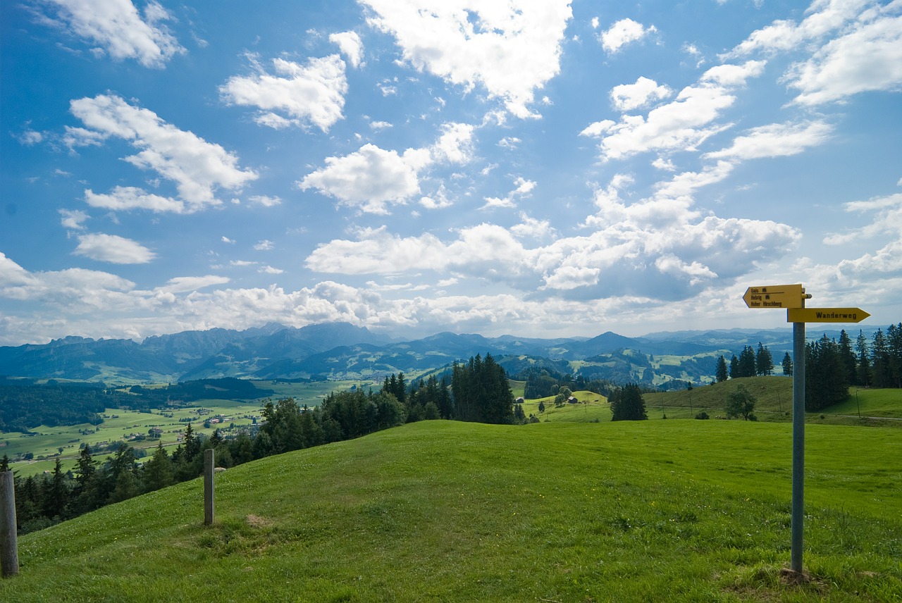 Cloudscape, Kraštovaizdis, Alpės, Žygiai, Dangus, Debesys, Vasara, Mėlynas, Gamta, Oras