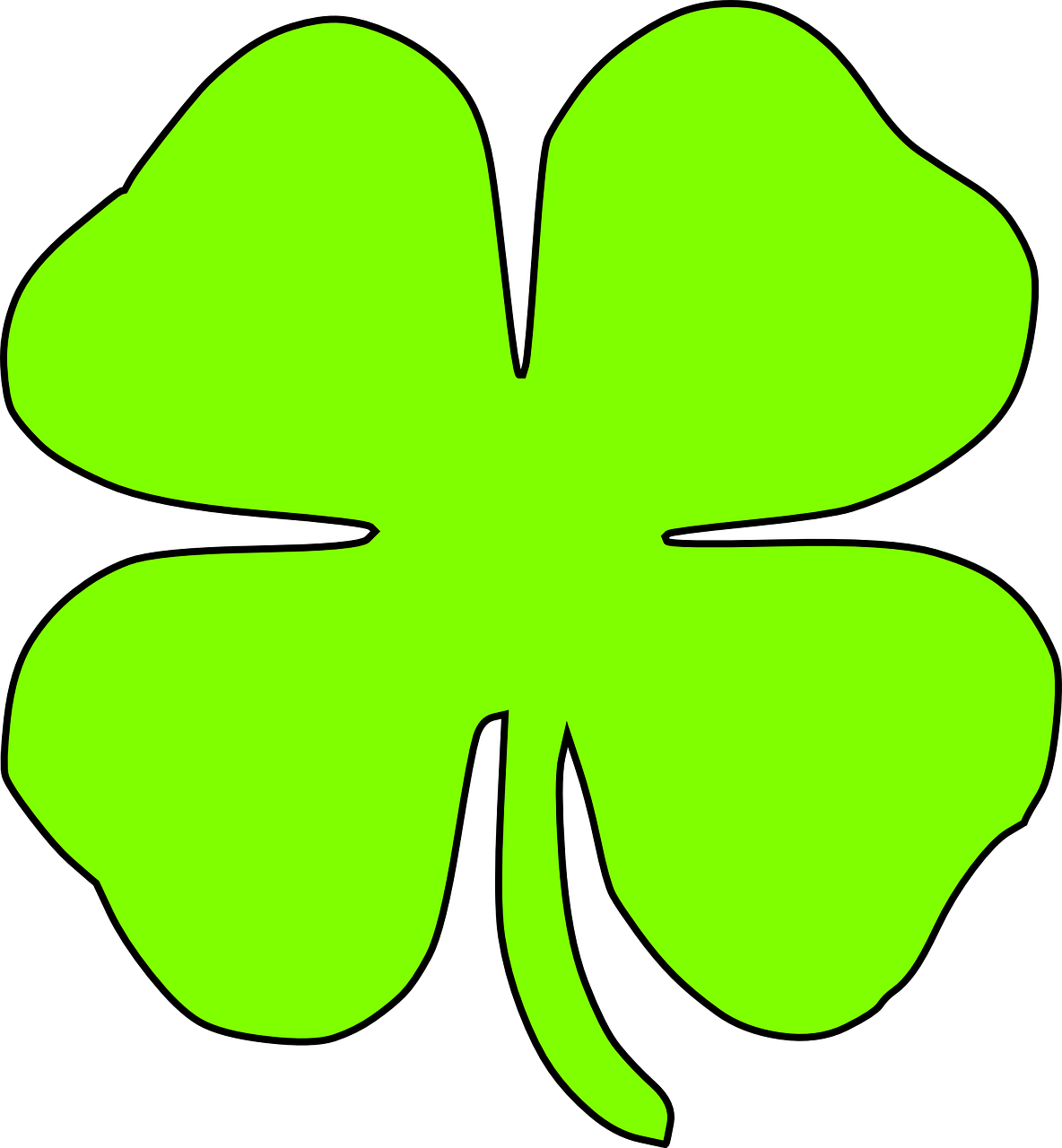 Dobilas, Sėkmė, Žalias, Airiškas, Airija, Šaukštas, Lapai, Patrick, Laimingas, Simbolis