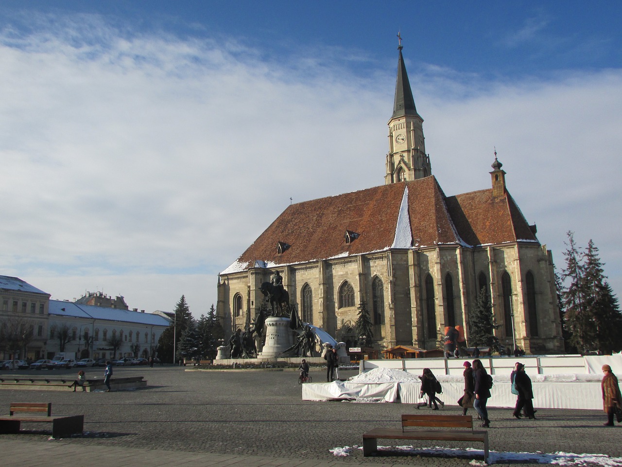 Cluj Napoca, Bažnyčia, Transilvanija, Ortodoksas, Katedra, Romanija, Nemokamos Nuotraukos,  Nemokama Licenzija