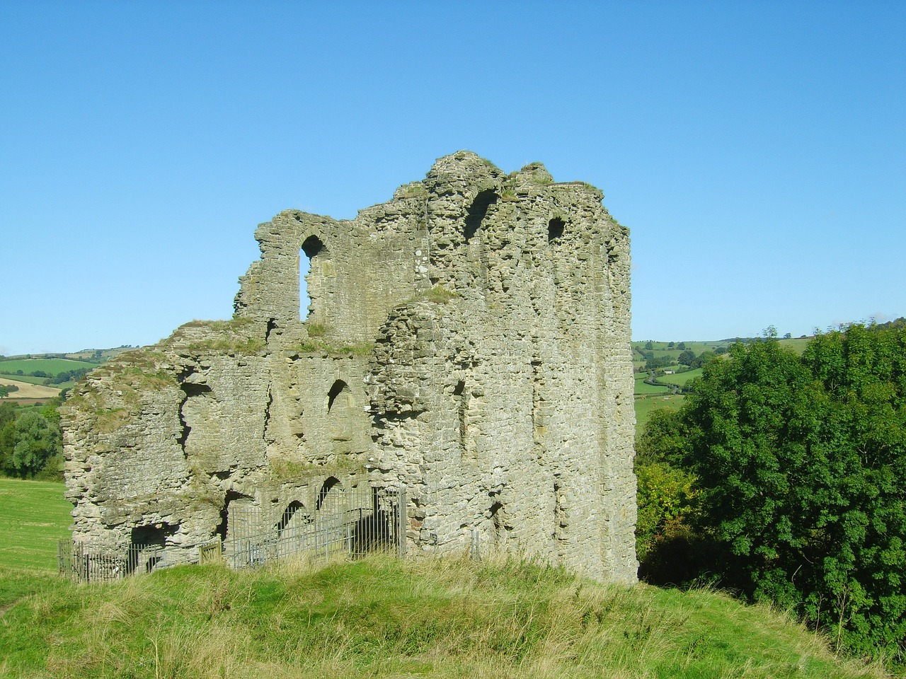 Clun Pilis, Pilis, Griuvėsiai, Clun, Shropshire, Nemokamos Nuotraukos,  Nemokama Licenzija