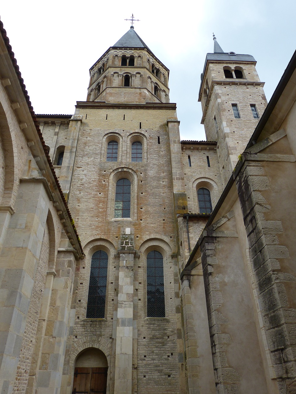 Cluny, Vienuolynas, Abatija, Bažnyčia, Romaniškoji Bažnyčia, France, Rhaeto Romanic, Romanesque, Istoriškai, Rhône