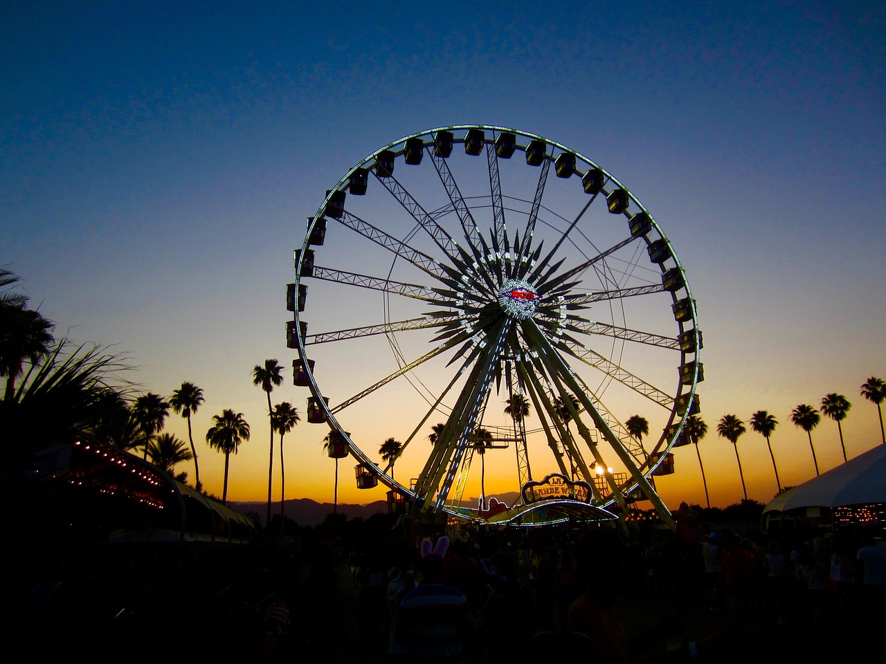 Coachella, Ferris Ratas, Didelis Ratas, Nemokamos Nuotraukos,  Nemokama Licenzija