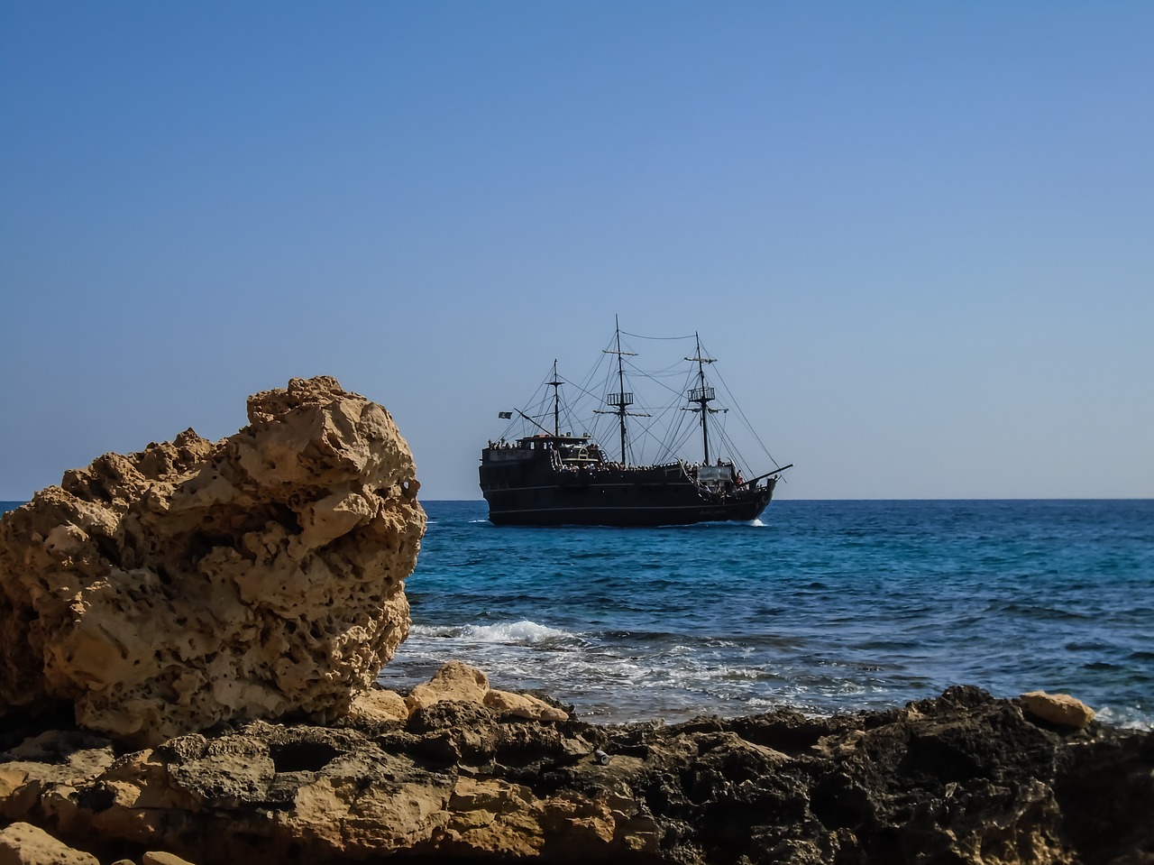 Kranto, Laivas, Piratai, Burlaivis, Kipras, Nemokamos Nuotraukos,  Nemokama Licenzija