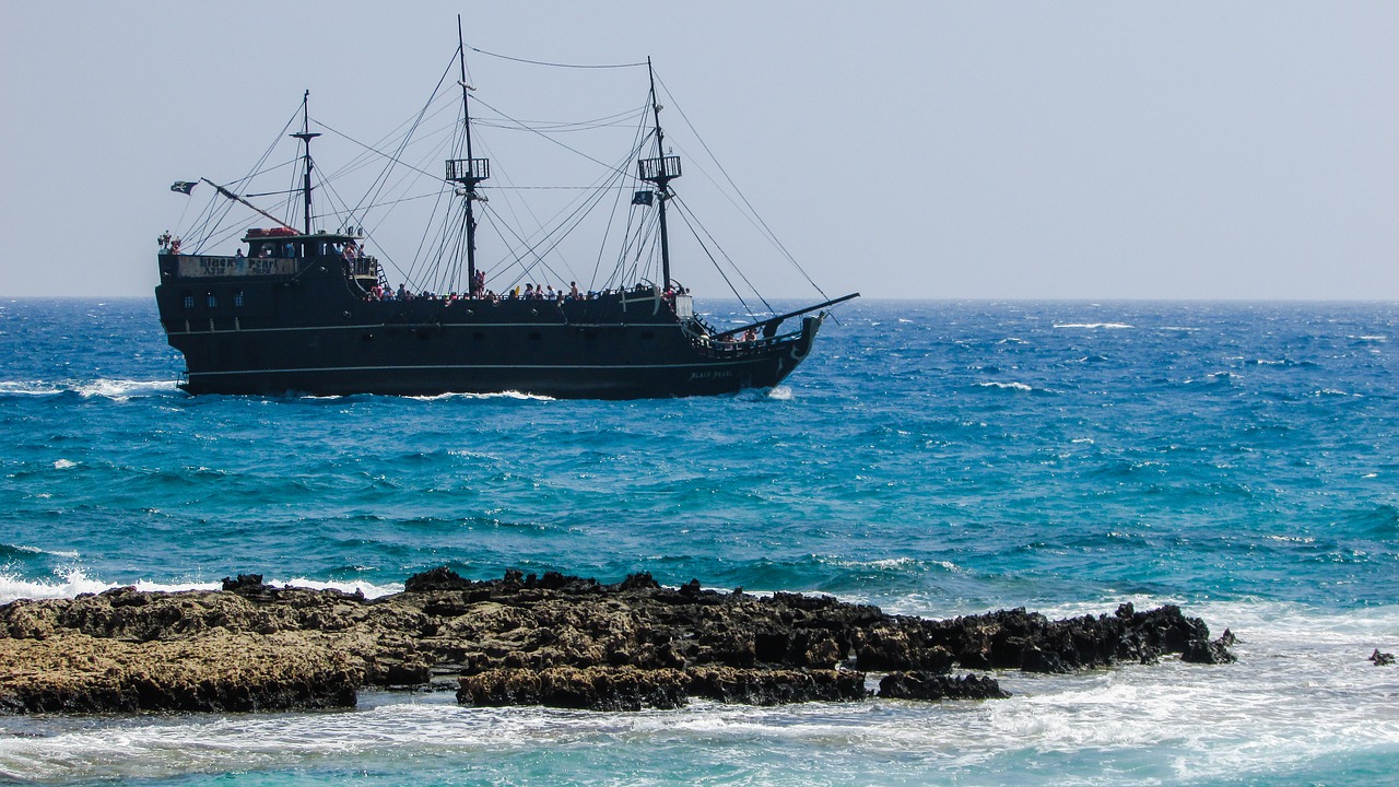 Kranto, Laivas, Piratai, Burlaivis, Piratų Laivas, Kruizinis Laivas, Turizmas, Kipras, Nemokamos Nuotraukos,  Nemokama Licenzija