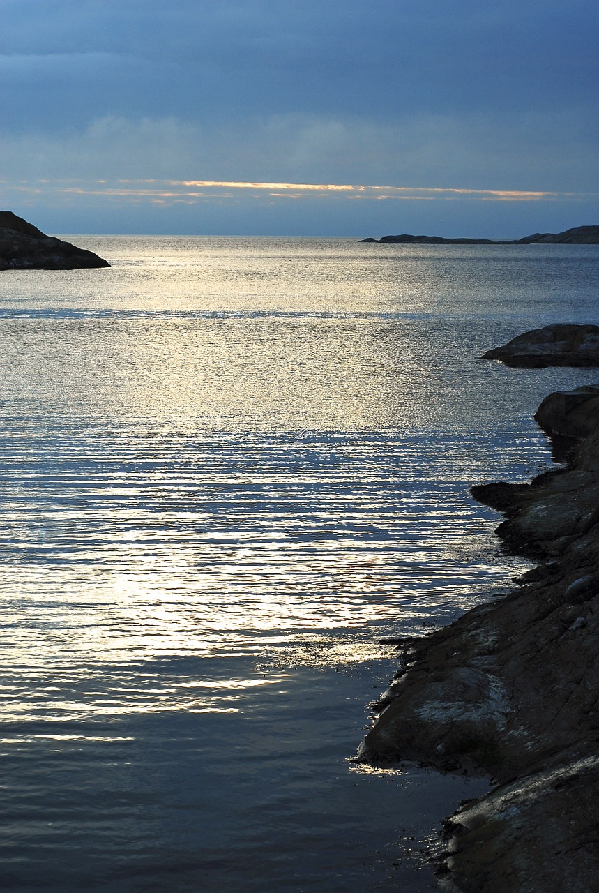 Pakrantės, Švedija, Vanduo, Kraštovaizdis, Skandinavija, Pakrantė, Gamta, Dangus, Vandenynas, Archipelagas