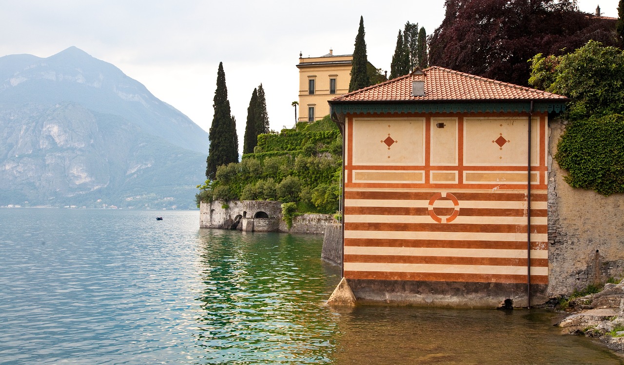Pakrantė, Ežeras, Italy, Apmąstymai, Nemokamos Nuotraukos,  Nemokama Licenzija