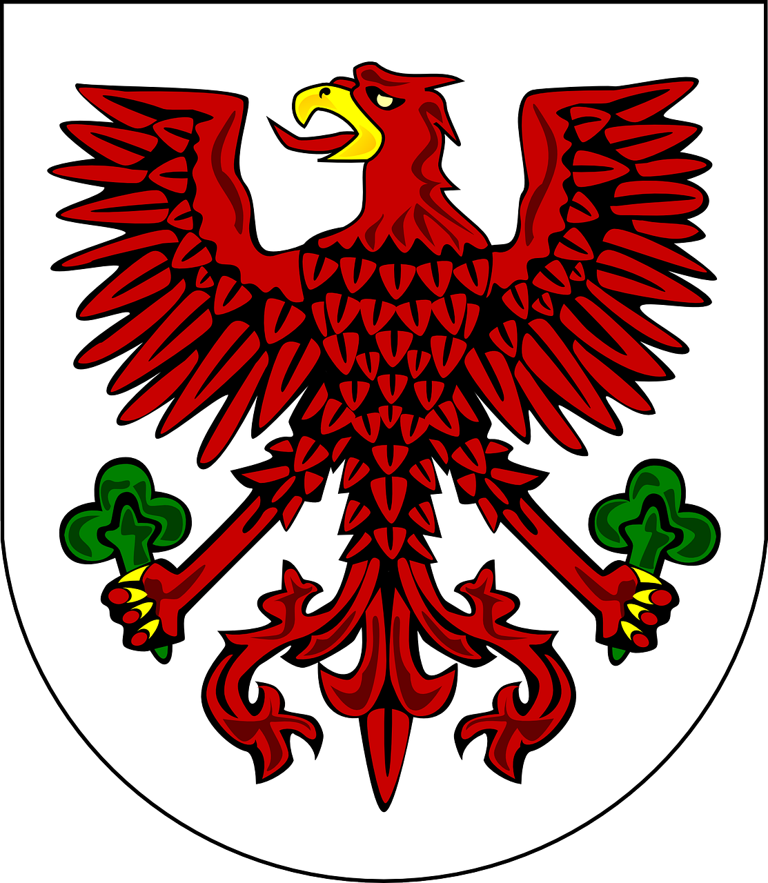 Herbas, Crest, Erelis, Emblema, Lenkija, Kailis, Rankos, Insignia, Skydas, Heraldinis