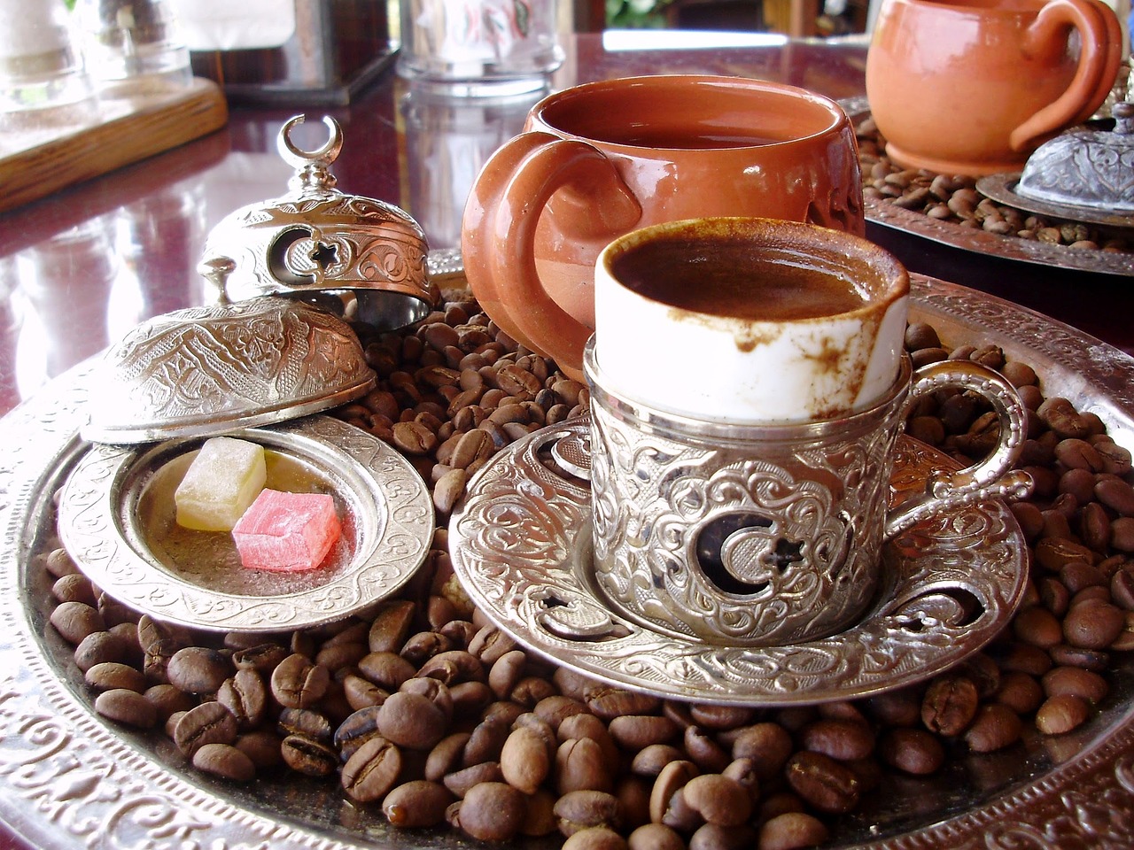 Kava, Turkų Malonumas, Turkų Kava, Nemokamos Nuotraukos,  Nemokama Licenzija