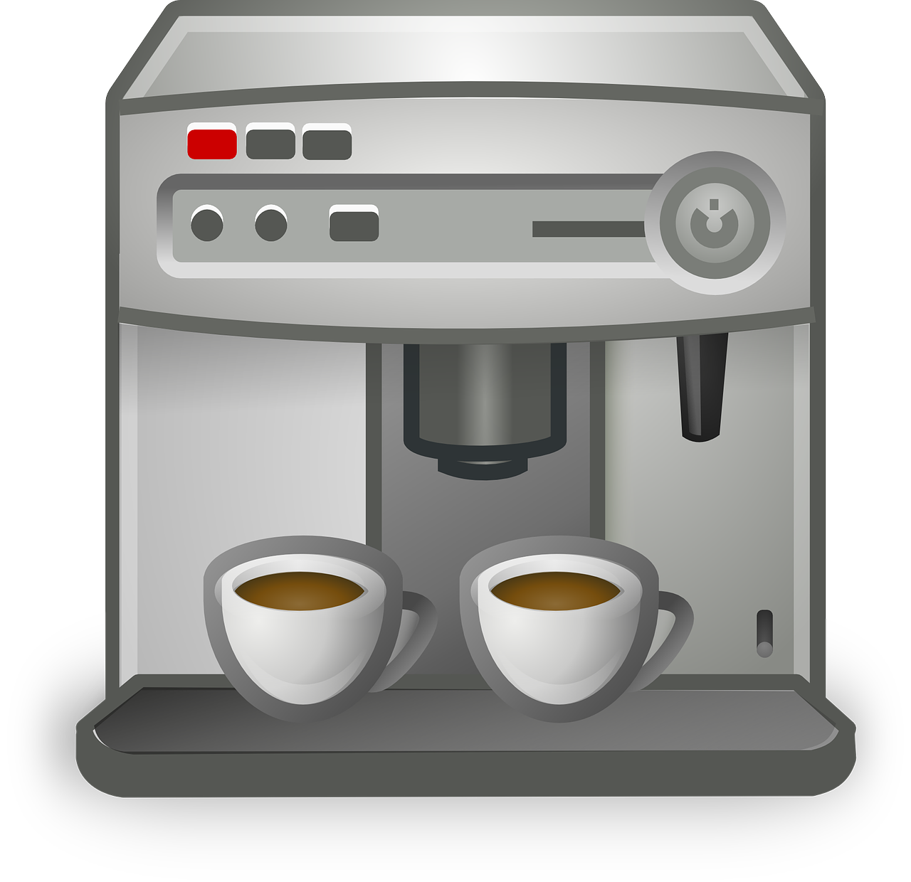 Kava, Kavos Aparatas, Taurė, Mašina, Automatinis, Espresso, Kavos Aparatas, Perkoliatorius, Kavos Virimo Aparatas, Nemokama Vektorinė Grafika