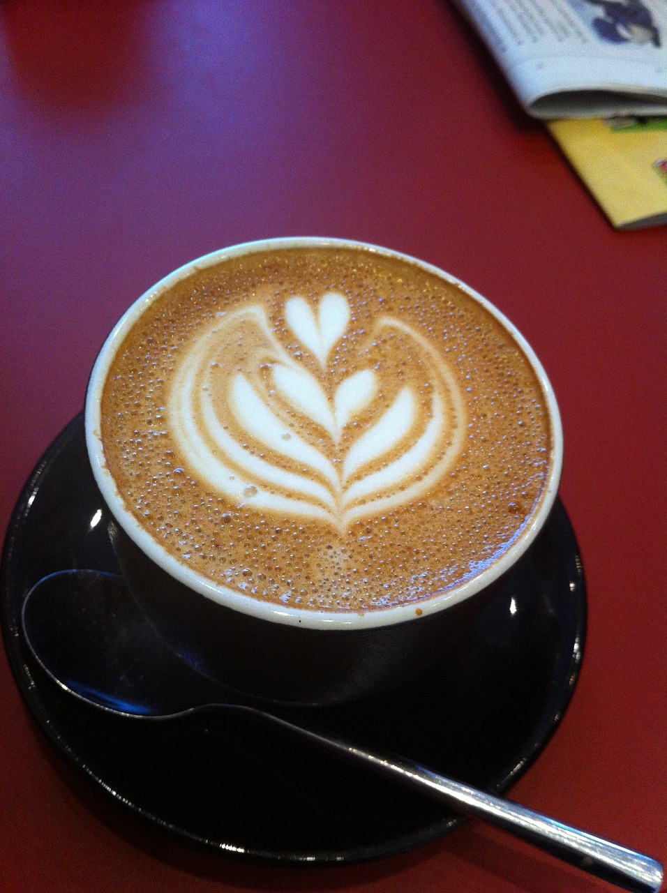 Kava, Latte Art, Kapučino, Nemokamos Nuotraukos,  Nemokama Licenzija