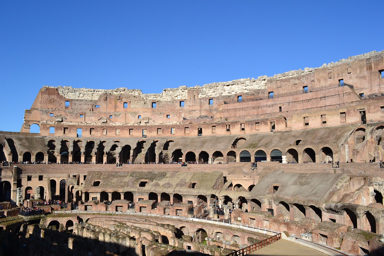 Koliziejus, Roma, Italy, Arena, Senovinis, Arkos, Siena, Nemokamos Nuotraukos,  Nemokama Licenzija