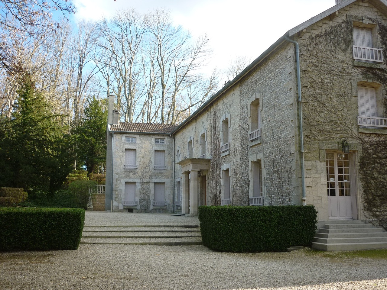 Colombey, Boisserie, Šiaurinė Pusė, Už Pastato Ribų, Architektūra, Žinoma Vieta, Colombey-Les-Deux-Bažnyčios, High-Marne, France, Charles