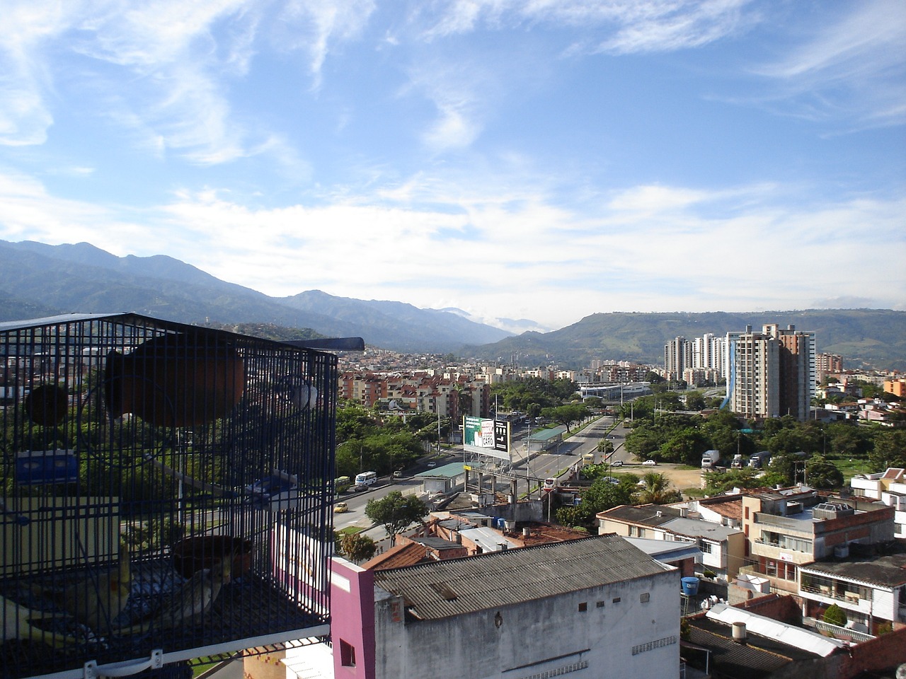 Kolumbija, Panoraminis, Kalnas, Architektūra, Panorama, Miestas, Miesto Panorama, Bokštas, Pastatas, Orientyras