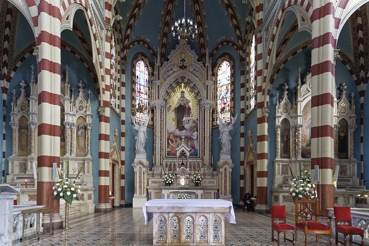 Kolumbija,  Bogota,  Bažnyčia,  Our Lady Of Carmen,  Viduje,  Keliauti,  Miestas,  Statyba,  Architektūra, Nemokamos Nuotraukos