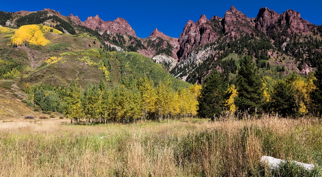 Colorado, Ruduo, Kritimas, Spalvos, Kraštovaizdis, Vaizdingas, Kalnai, Gamta, Lauke, Šalis