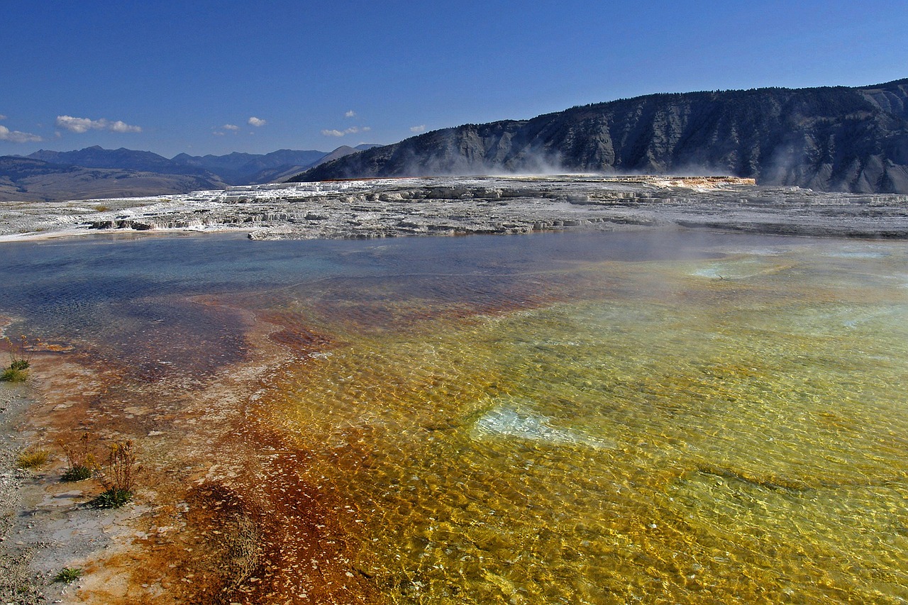 Spalvinga, Geltonojo Akmens Nacionalinis Parkas, Vajomingas, Usa, Turistų Atrakcijos, Gamta, Peizažas, Nemokamos Nuotraukos,  Nemokama Licenzija