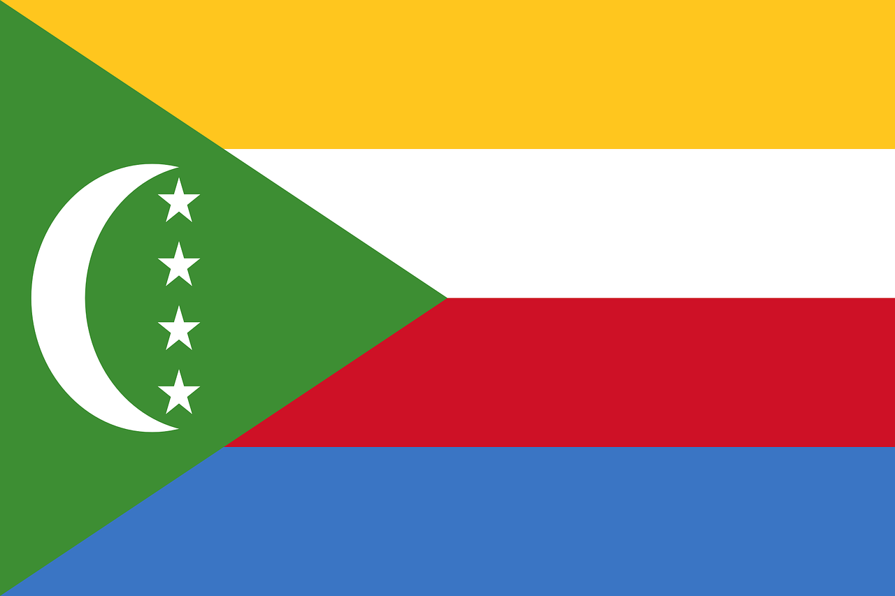 Komoros, Vėliava, Tautinė Vėliava, Tauta, Šalis, Ženminbi, Simbolis, Nacionalinis Ženklas, Valstybė, Nacionalinė Valstybė