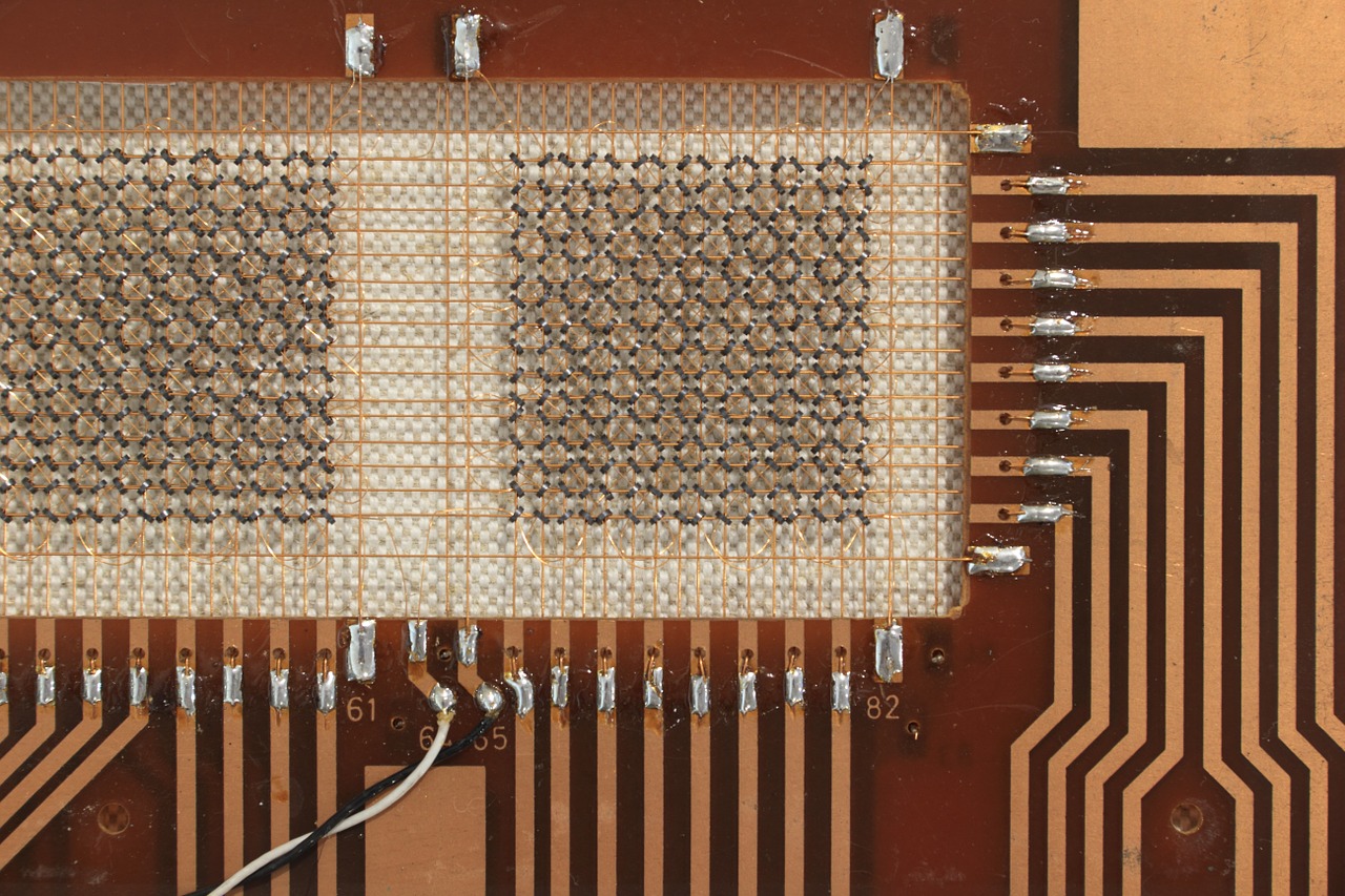 Kompiuteris, Techninė Įranga, Pcb, Atspausdintas, Grandinė, Lenta, Branduolys, Atmintis, Magnetinis, Konrad Zuse