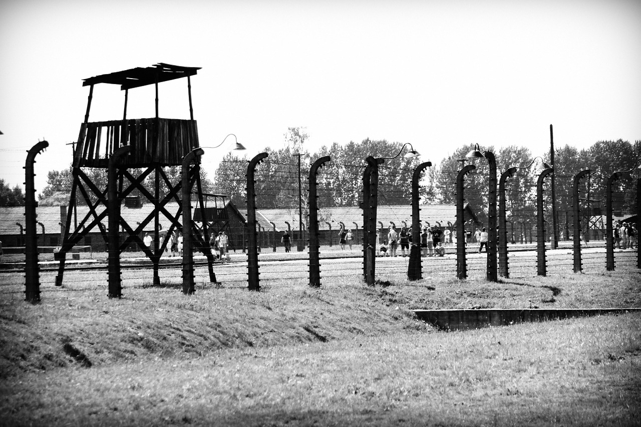 Koncentracijos Stovykla, Auschwitz, Birkenau, Vedetta, Nacizmas, Žydai, Tvora, Lenkija, Nemokamos Nuotraukos,  Nemokama Licenzija