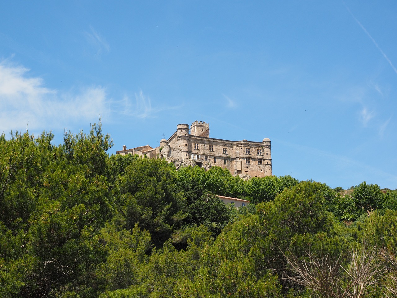 Sudarytas Le Barroux, Pilis, Le Barroux, Pastatas, Architektūra, Provence, France, Nemokamos Nuotraukos,  Nemokama Licenzija