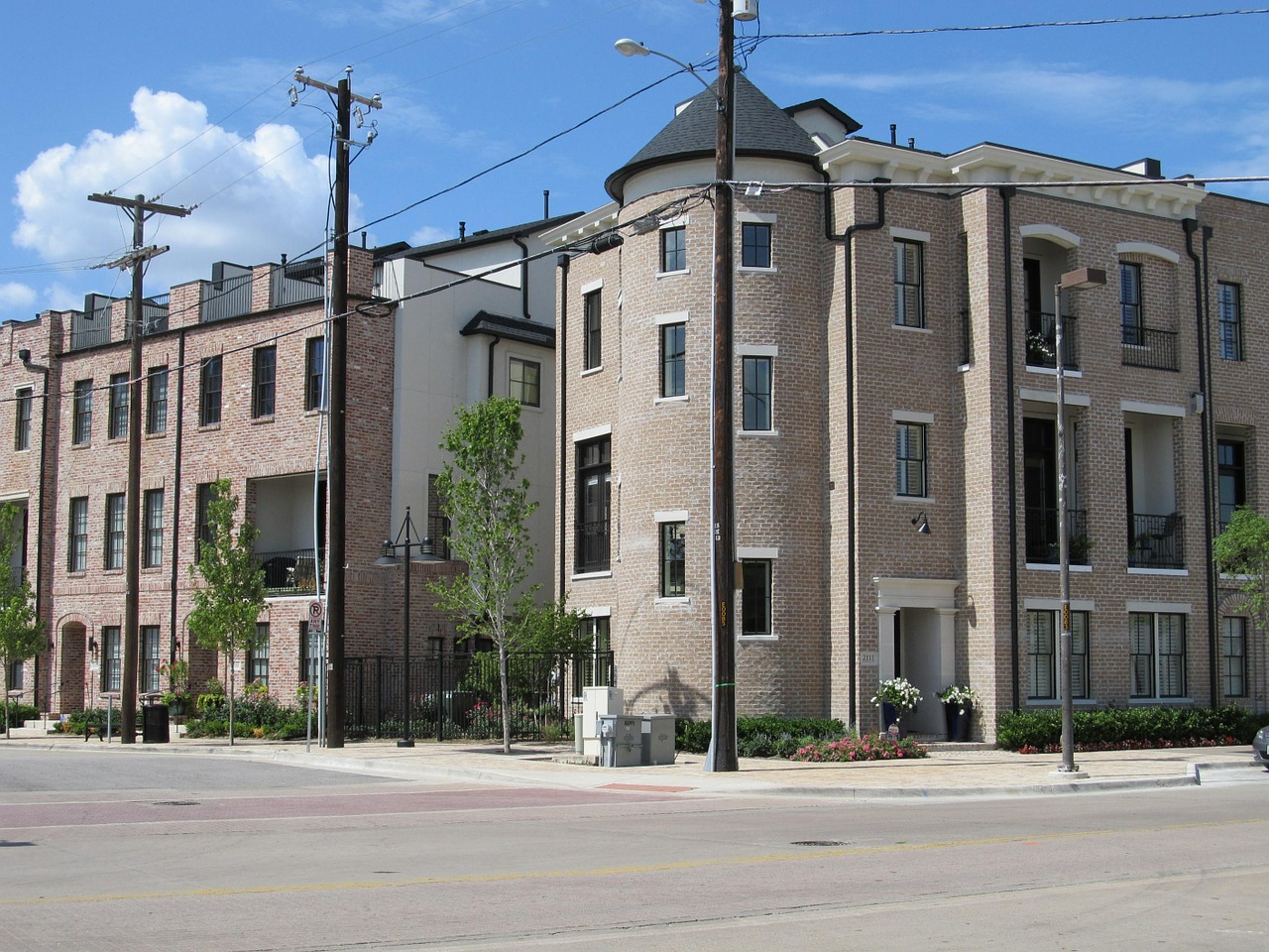 Kondo, Kondominiumas, Miesto, Miesto Kondos, Architektūra, Townhouse, Townhome, Dallas, Texas, Namai