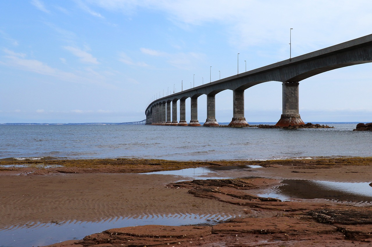 Konfederacijos Tiltas, Pei, Kanada, Tiltas, Атлантический, Turizmas, Kranto, Nemokamos Nuotraukos,  Nemokama Licenzija