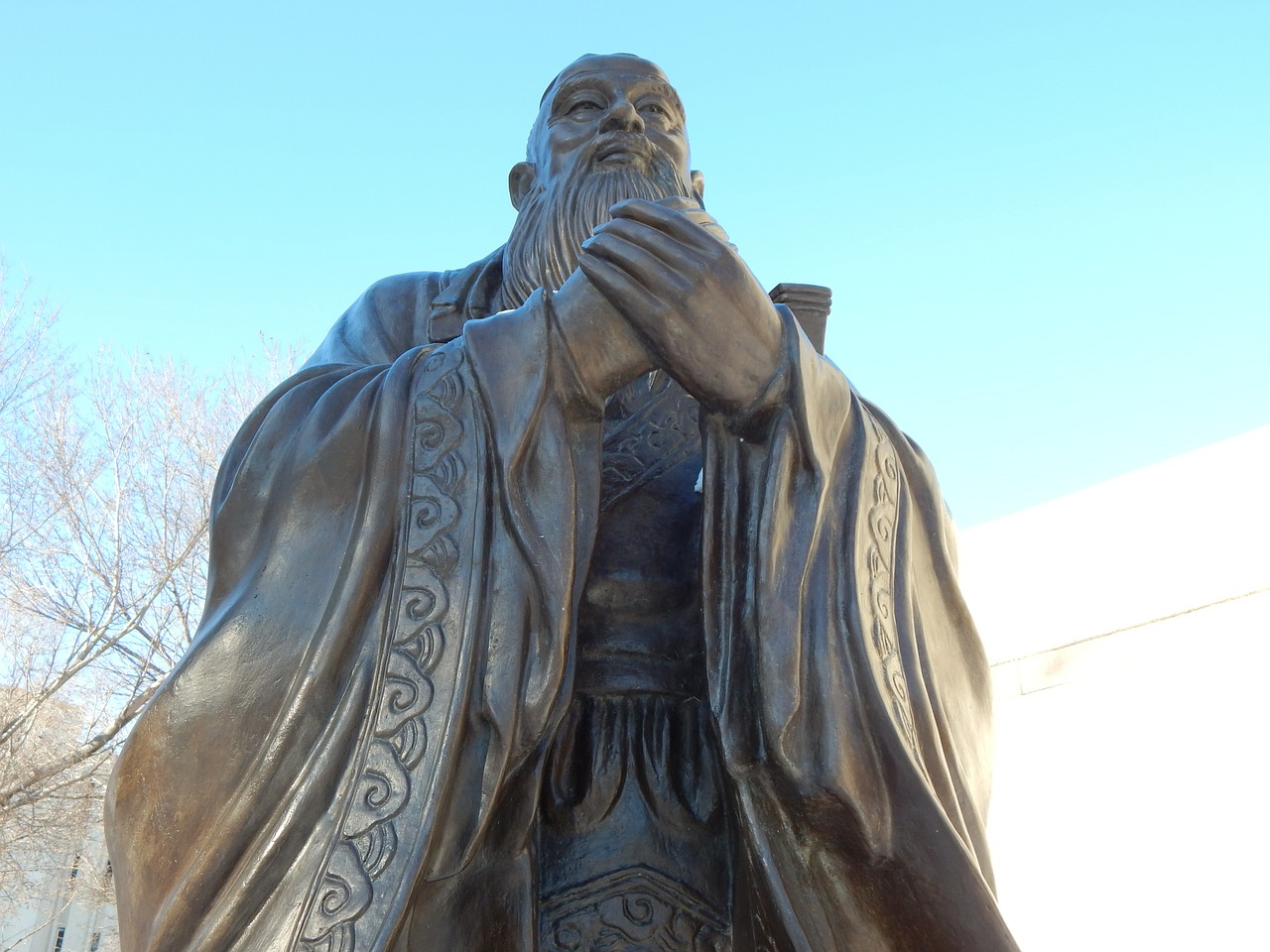 Konfucius, Statula, Kinai, Skulptūra, Filosofija, Filosofas, Konfucianas, Istorija, Senovės, Konfucianizmas