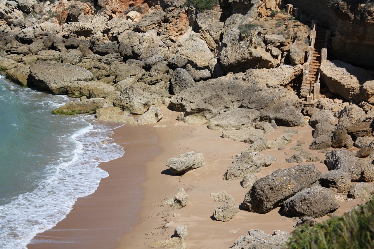 Conil De La Frontera, Andalūzija, Ispanija, Атлантический, Costa De La Luz, Smėlio Paplūdimys Papludimys, Pietų Ispanas, Užsakytas, Com-Mara Of La Janda, Jūra