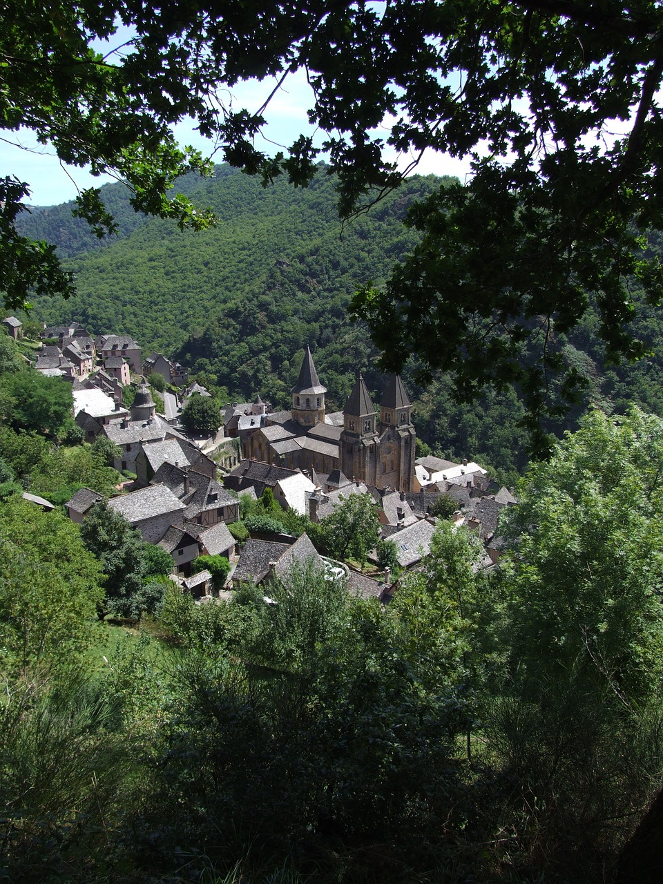 Conques, Aveyron, Abatija, Piligrimystė, Bažnyčia, Nemokamos Nuotraukos,  Nemokama Licenzija
