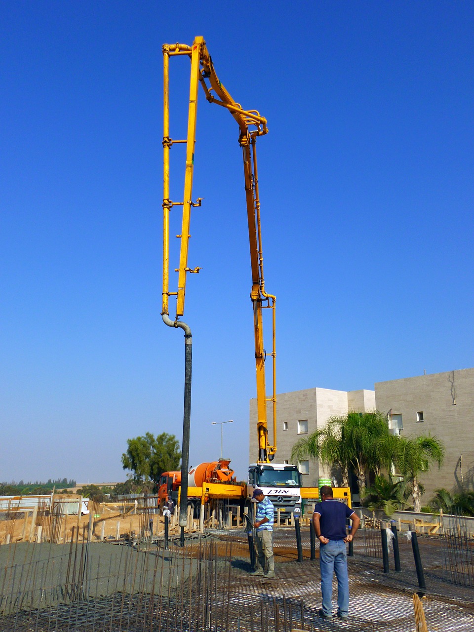 Statyba, Betono Siurblys, Betonas, Užpildyti, Jungiamosios Detalės, Technologijos, Fondas, Stumdomasis Variklis, Betono Siurbimas, Nemokamos Nuotraukos