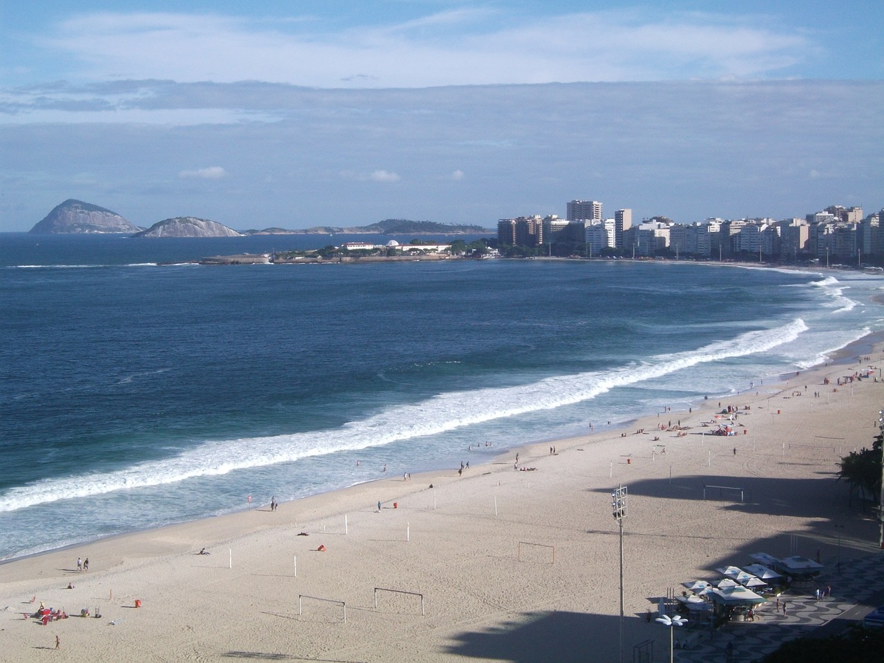Copacabana Paplūdimys, Rio De Žaneiras, Papludimys, Turistinis, Brazilija, Kraštovaizdis, Nemokamos Nuotraukos,  Nemokama Licenzija