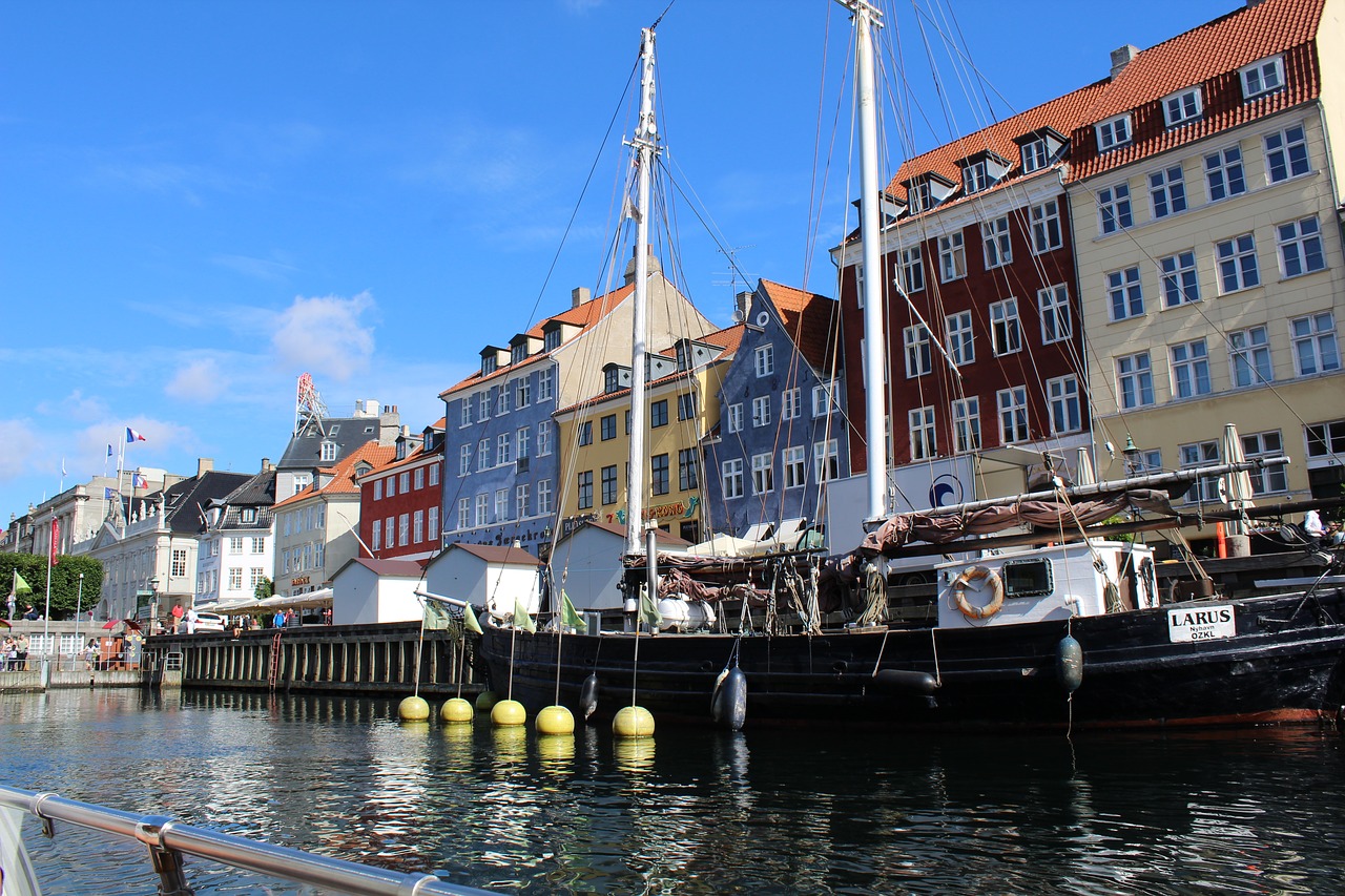Kopenhaga,  Kanalas,  Danija,  Architektūra,  Vasara,  Šventė, Nemokamos Nuotraukos,  Nemokama Licenzija