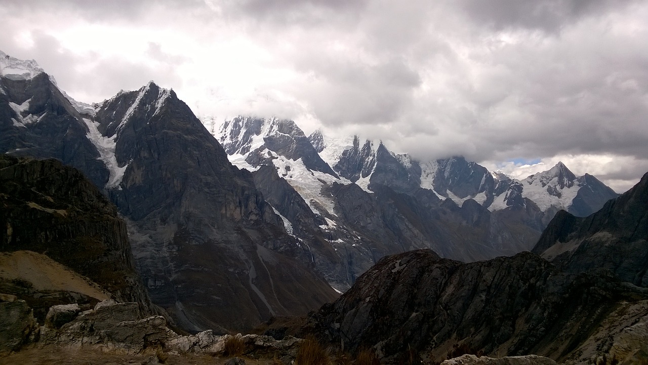 Cordillera, Huayhuas, Andes, Nemokamos Nuotraukos,  Nemokama Licenzija