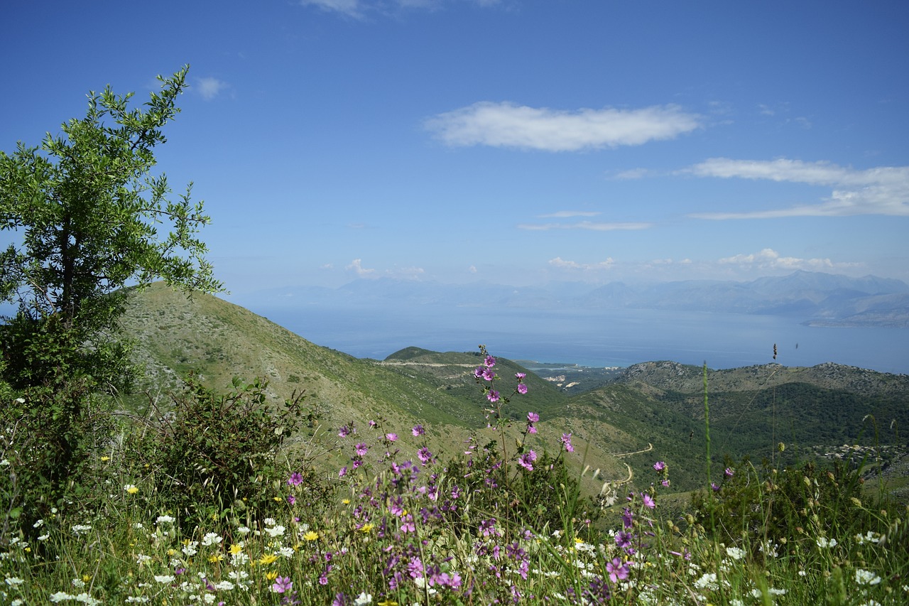 Corfu, Pantokrator, Vaizdas, Kraštovaizdis, Nemokamos Nuotraukos,  Nemokama Licenzija