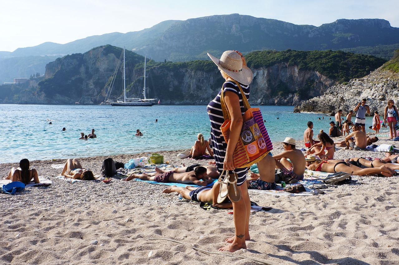 Corfu Sala, Papludimys, Ponios Paplūdimys, Nemokamos Nuotraukos,  Nemokama Licenzija