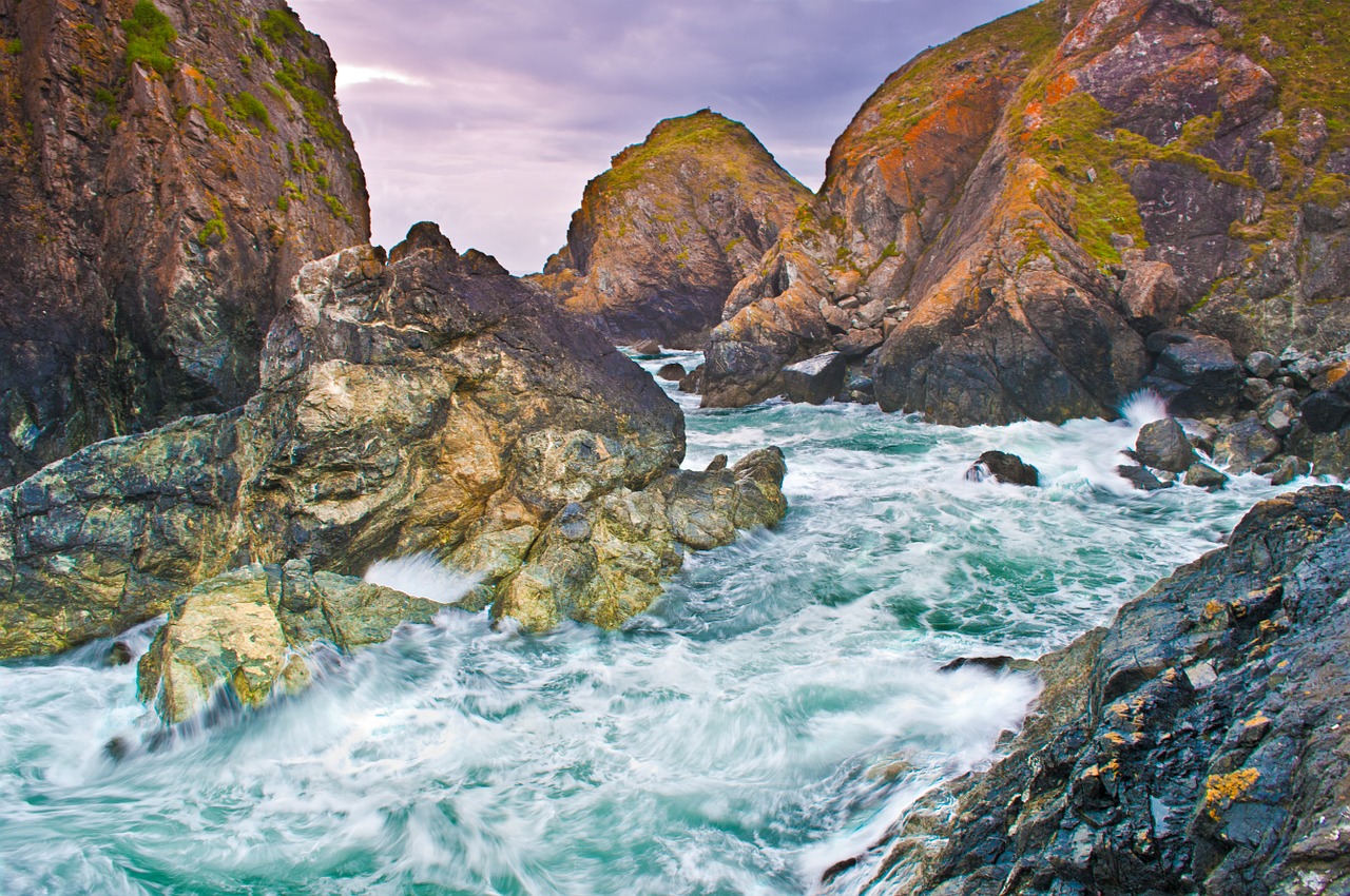 Cornwall, Kranto, Jūra, Pakrantė, Kukurūzai, Anglija, Anglų, Pakrantės, Uk, Vanduo