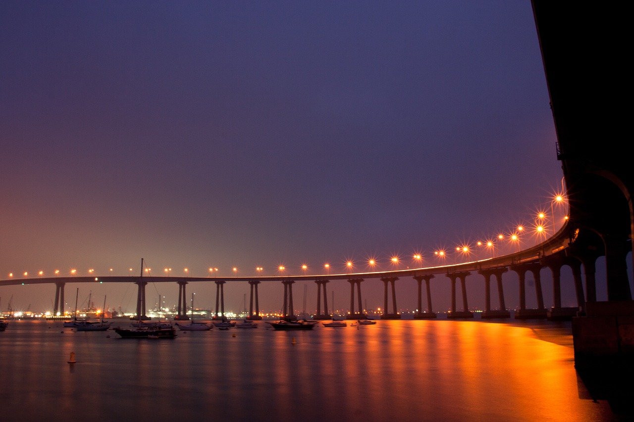 Koronado Tiltas,  San Diego,  Kalifornija, Nemokamos Nuotraukos,  Nemokama Licenzija