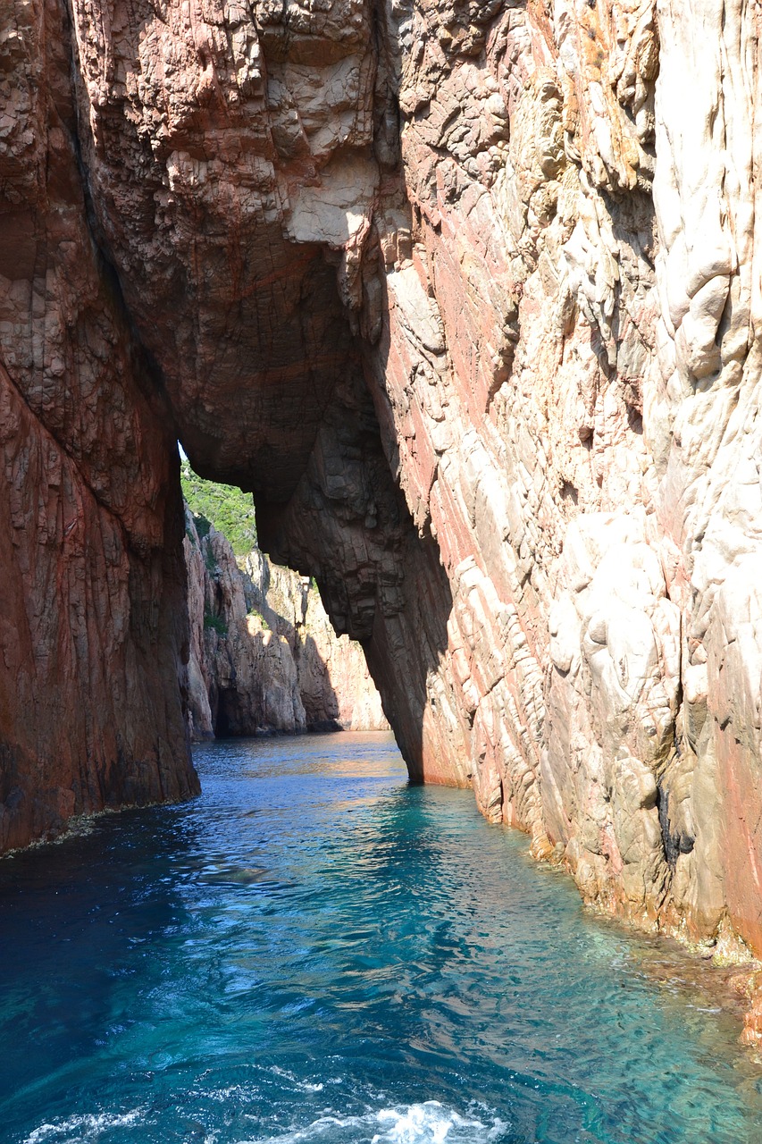 Korsika, Scandola, Rezervas, France, Viduržemio Jūros, Nemokamos Nuotraukos,  Nemokama Licenzija