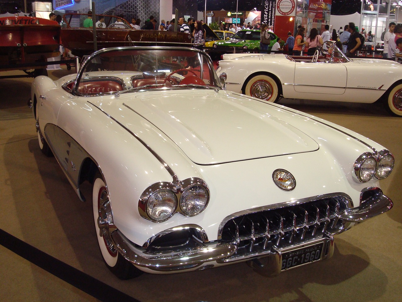 Corvette C1 1960, Senovinis Automobilis, Chevrolet, Nemokamos Nuotraukos,  Nemokama Licenzija
