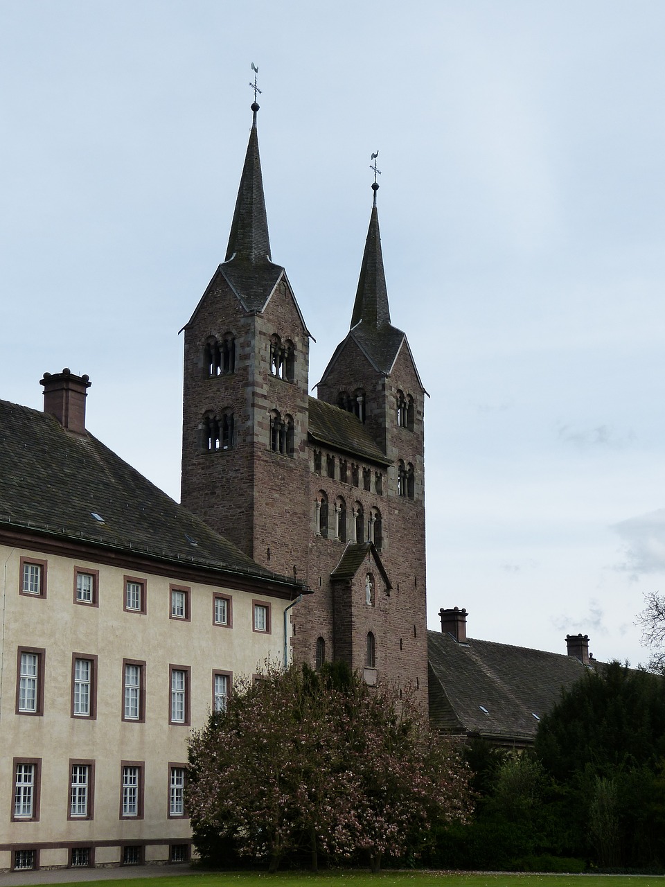 Corvey, Vienuolynas, Bažnyčia, Romanesque, Höxter, Žemutinė Saksonija, Pasaulinis Paveldas, Istoriškai, Unesco, Unesco Pasaulio Paveldo Vieta