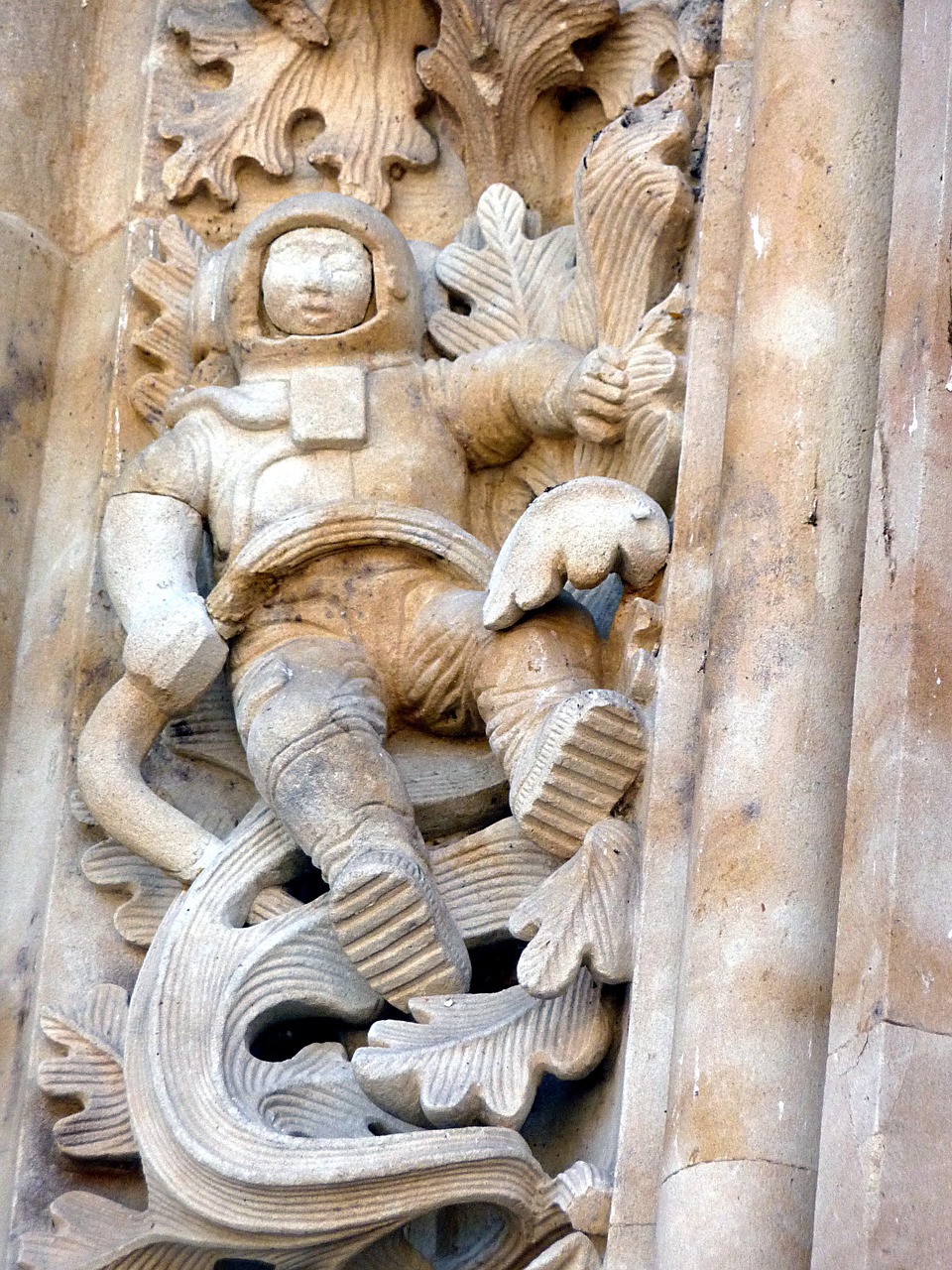 Kosmonautas, Katedra, Salamanca, Nemokamos Nuotraukos,  Nemokama Licenzija