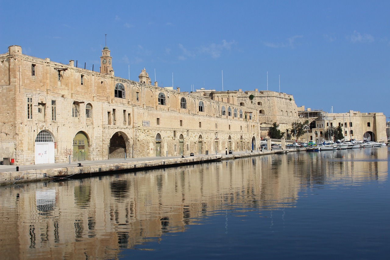 Cospicua, Pastatas, Malta, Veidrodis, 3 Miestai, Nemokamos Nuotraukos,  Nemokama Licenzija