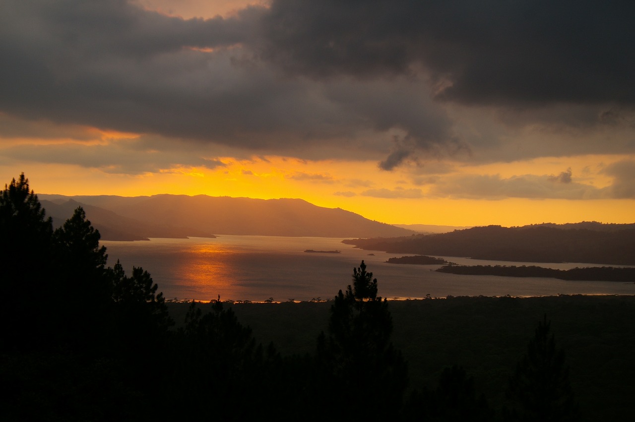 Kosta Rika, Saulėlydis, Gamta, Twilight, Kraštovaizdis, Abendstimmung, Nemokamos Nuotraukos,  Nemokama Licenzija