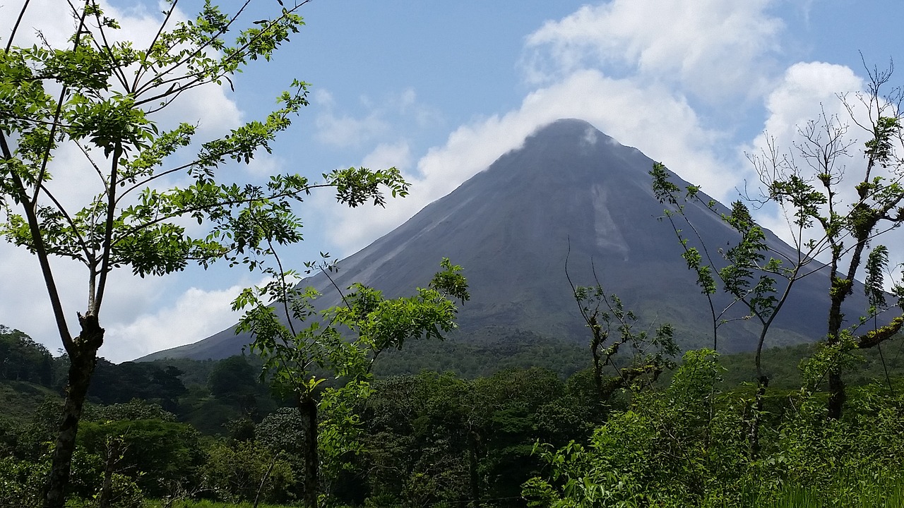 Kosta Rika, Vulkanas, Centrinė Amerika, Nemokamos Nuotraukos,  Nemokama Licenzija