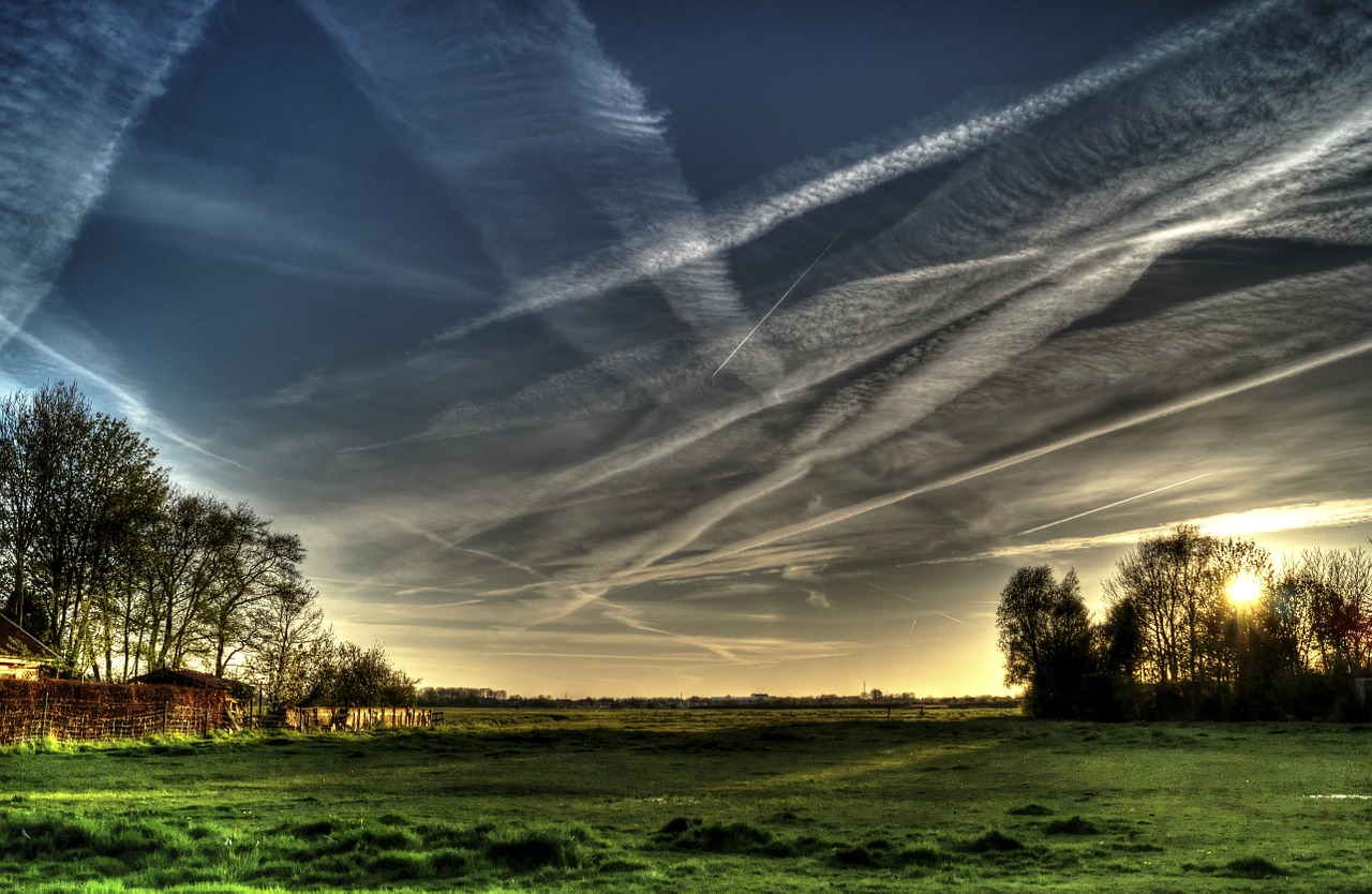 Kaimas, Kraštovaizdis, Hdr, Gamta, Medžiai, Ganykla, Pievos, Vasara, Dangus, Sezonas