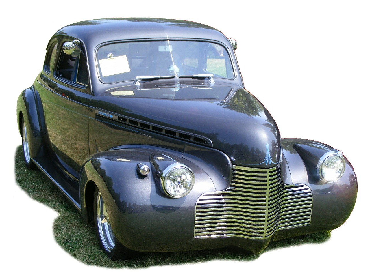 Kupė, Chevrolet, 1940, Chev, Chevy, Atkurta, Restauravimas, Klasikinis, Automobilis, Vintage