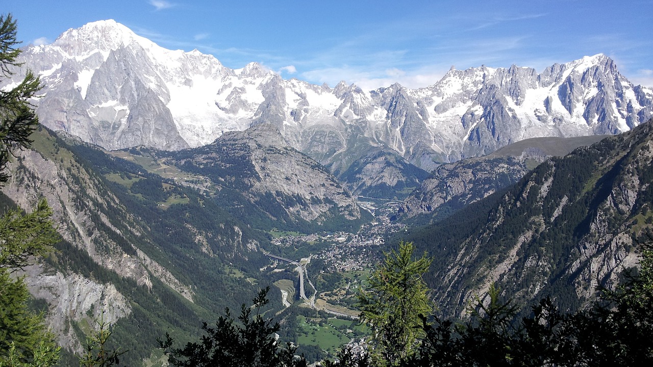 Teismo Muziejus, Monti, Mont Blanc, Italy, Sniegas, Alpės, Nemokamos Nuotraukos,  Nemokama Licenzija