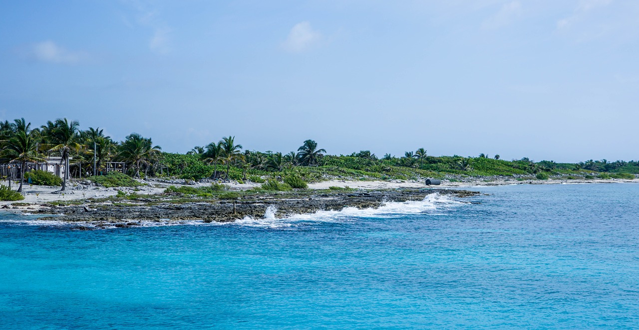 Cozumel, Meksika, Karibai, Atogrąžų, Jūra, Vandenynas, Kelionė, Papludimys, Vanduo, Gamta