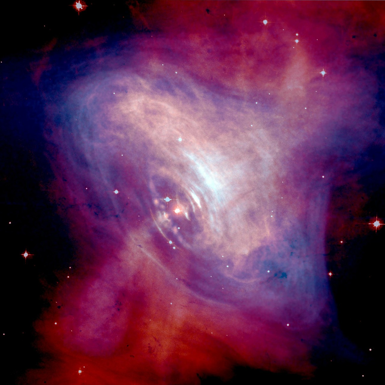 Krabų Ūkas, Supernovos Likutis, Supernova, Pulsaro Vėjo Rūko, Žvaigždynas Taurus, Žvaigždynas Messier Katalogas, M 1, Ngc 1952, Galaktika, Žvaigždėtas Dangus
